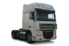 Van Hire Aberdeenshire - 44 Tonne Sleeper Truck - Truck hire Aberdeenshire
