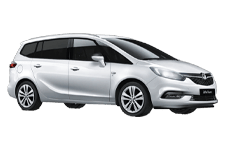Van Hire Aberdeenshire - Vauxhall Zafira 5 + 2 - Minibus hire Aberdeenshire